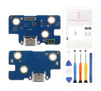 Placa de carga USB tipo C para Samsung Galaxy Tab A8 de 10.5 pulgadas, conector de base USB para Samsung Tab 8 SM-X200 SM-X205, puerto de carga, cable flexible de repuesto con kits