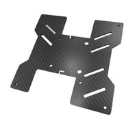 Placa de carro de fibra de carbono del eje Y for impresora 3D Fun-ssor for Cre-ality for En-der-3 S1 3 S1