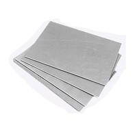 Placa de chapa acero inoxidable varios tamaños para Cocina,para carne, pan, verduras(1mm,400x400mm 1pc)