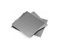 Placa de chapa cuadrada de acero inoxidable de 4 mm de espesor - Metal cepillado 304 for construcción de modelos y estructuras, 1 pieza(6 inch*4mm*6 inch)