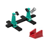 Placa de circuito ajustable portátil para soldadura, abrazadera de sujeción de alambre, base estable para tareas de soldadura, herramienta de soldadura de sujeción de alambre de varios tamaños.