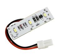 Placa de circuito de la lámpara LED para refrigerador SW-BX02A, lámpara para refrigerador de 220 V CA, brillante.