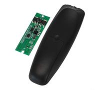 Placa de circuito de luz solar con control remoto para batería de 3,7 V, módulo de inducción del cuerpo humano para lámpara de calle de jardín, kit de bricolaje de 65 mm (sin cable)