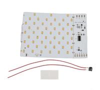 Placa de circuito de luz solar de llama de 3 7 V con 51 modos LED para iluminación simulada de velas y antorchas, incluye sensor nocturno automático para uso en exteriores