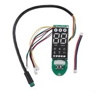 Placa de circuito de repuesto para tablero de scooter Xiao 4 para restaurar indicadores de velocidad, batería y estado