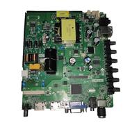 Placa de Circuito de TV LED, Placa Base de TV Tres en uno, Compatible con Voltaje T.R83.801, Corriente de 63-93v, 700mA, Piezas de Repuesto de TV(1366x768)