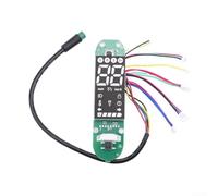 Placa de circuito de visualización de señal de giro del tablero para Xiaomi para MI4 Ultra Scooter compatible con cableado estándar y mapeo de señales