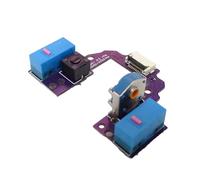 Placa de circuito para placa base GProX Superlight 2, placa de botón de microinterruptor, rueda de desplazamiento suave, a prueba de polvo