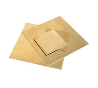 Placa de Cobre Hoja de placa de latón de 3 uds., 0,1mm, 0,2mm, 0,4mm, 0,5mm, 0,6mm, 0,7mm, 0,8mm, 1mm, 1,5mm, 2mm, 4mm, 5mm, 6mm(50x50mm,0.1mm)