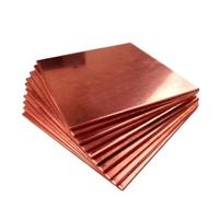 Placa de cobre T2 placa de cobre placa de Metal de cobre rojo hoja de cobre puro hoja de cobre bricolado espesor 0,5mm 0. 6MM 0. 8MM 1MM 1,2 MM 1,5mm 2MM 2,5mm 3mm-5mm (3mm*100mm*100mm)