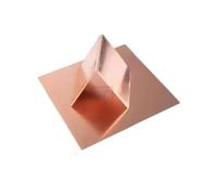 Placa de cobre T2, tira de cobre puro, tablero de almohadilla de cobre rojo Cu, lámina de cobre, Material de bricolaje, espesor 0,8/1/2/4mm * 200 * 200mm