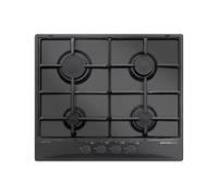 Placa De Cocción A Gas Glem Gas GT64NC Negro Mate