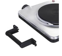 Placa de cocción doble clatronic® de acero inoxidable - 2 placas - 2