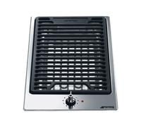 Placa de Cocción Eléctrico Smeg 30 cm PGF30B Acero