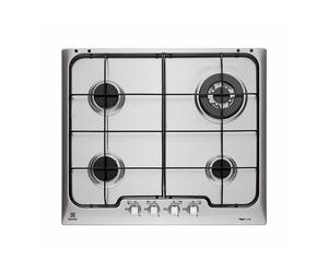 Placa de Cocción Gas Electrolux 60 cm Soft PX640UV Acero inoxidable