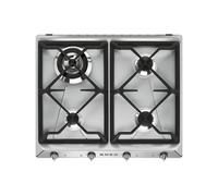 Encimera Smeg SR964XGH 60 Cm Gas 4 Quemadores Acero inoxidable
