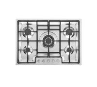 Placa de Cocción Gas Smeg 70 cm Clásica PGF75-4 Acero Inoxidable