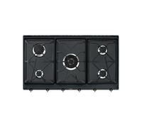 Placa de Cocción Gas Smeg 90 cm Colonial SRV896AOGH Antracita