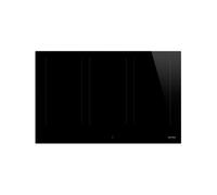 Placa de Cocción Inducción Smeg 80 cm Universal SIM3864D Negro