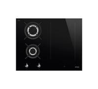 Placa de Cocción Mezclas Smeg 60 cm Clásica PM3643D Negro