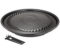 Placa de Cocina Iwatani - Parrilla Redonda Negra de Aluminio - Placa para Barbacoa Iwatani CB-A-YPL (L)