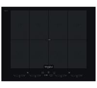 Placa de cocina whirlpool smo 658cne con 4 zonas de cocción y zona flex 7400 w negro 65cm