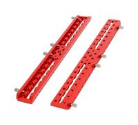 Placa de cola de milano con espejo de guía astronómica, diseño 2 en 1 con soporte estándar compatible con Vixen y ranura graduada (360 mm)