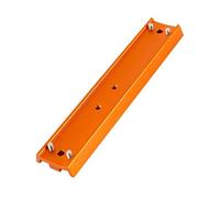 Placa de cola de milano de aleación de aluminio para Sky-Watcher para telescopios CELESTRON, soporte de montaje ligero de 210 x 43 mm con tornillos para conexión ecuatorial (naranja)