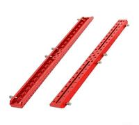 Placa de cola de milano de aluminio mecanizado de precisión para accesorios de telescopio, incluidos espejos guía y buscadores de estrellas (445 mm)