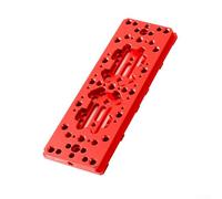 Placa de cola de milano de montaje ecuatorial de 220 mm, construcción de aleación de aluminio para astronomía telescopio fotografía estabilidad (220 mm rojo)