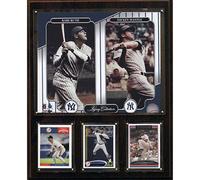 Placa de colecci n del legado de los Yankees de Nueva York de Ruth Mantle-MLB de 12"" x 15""