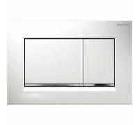 Placa De Comando GEBERIT SIGMA30 Blanca 24.6X16.4x1.2 COD.115.883.KJ.1