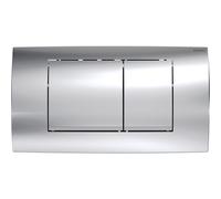 Placa De Comando Geberit Twinline 30 Para Doble Descarga Cromado Luces