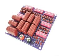 Placa de condensador programable 0.1nF a 99.9999uF Caja de década de seis pasos con interruptor DIP - para calibración de multímetro, filtro de fuente de alimentación, prueba de circuitos de audio