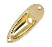 Placa de conector cuadrada for guitarra, placa de conector rectangular de metal, for guitarra eléctrica estilo Les Paul Tele, placa de conector de salida, accesorios de piezas de guitarra, cubierta Ja