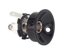 Placa de Conector para Guitarra Eléctrica, Metal, Pieza de Repuesto para Guitarra Telecaster TL, Conector de Salida de 1/4 de Pulgada