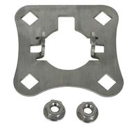 Placa de conexión Dehn AP SR D50 4AE HVI V2A para tubos de soporte - 819288