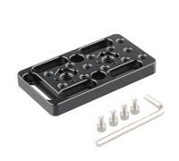 Placa de conmutación para jaula DSLR Railblocks Dovetails placa base soporte cámara queso extensión de cámara