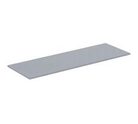Placa de consola Ideal Standard Connect Air, sin recorte, 1304x442x18mm, E1147EQ, Color: Gris claro brillante / blanco mate