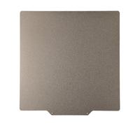 Placa de construcción de 2 caras de 230 x 230 mm para Kobra 2, acero de resorte con revestimiento PEO y PEI, dorado/negro, para impresoras 3D compatibles con alta temperatura de 150 °C y amplio rango