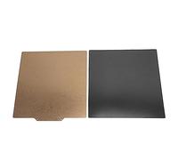 Placa de Construcción de Acero con Resorte, Placa Flexible Magnética de 255x245 Mm, Base de Goma con Imán Suave, Lados Dobles que Imprimen Textura Helada de Fuerte Adherencia