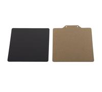 Placa de construcción de acero de primavera de Klanata, magnético 120x120 mm de 2 lados Pei en polvo pintado, para accesorios de impresora 3D