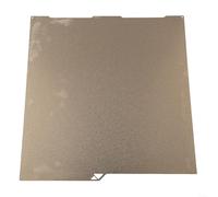 Placa de construcción de acero de resorte de 2 caras 256x268 mm, para PEO y para PEI para una adherencia confiable y uso en impresión 3D (A)