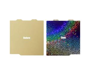 Placa de construcción de setter resistente al calor, plan de premio de superficie rugosa de 184 mm Flexible extraíble PETG ABS para PETG ABS Hoja de impresión PEI