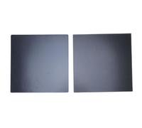 Placa de Construcción de Vidrio Especial 257x257 Mm Cama de Estampado de Vidrio Templado Plataforma de Vidrio Grueso