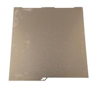 Placa de construcción flexible de 2 caras de 256 x 268 mm compatible con Kobra3 para PEO y para revestimientos PEI con acero de resorte y adherencia fiable de primera capa (A)