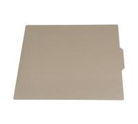 Placa de Construcción para Impresora 3D, 325 X 325 Mm, Revestimiento Pei de Doble Cara, Placa de Acero con Resorte Flexible, Cama para Impresora 3D para QIDI X, Accesorio