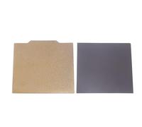 Placa de construcción para impresora 3D, hoja de acero con resorte PEI flexible de doble cara de 330 x 330 mm, base magnética para Neptune 3 Plus, cama de impresión de alta
