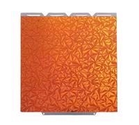 Placa de Construcción PEI para Impresora 3D, Plataforma de Cama Calefactable de Doble Cara Brillante 276x293 mm, Superficie de Impresión Holográfica Apta para Modelado 3D y Prototipado Rápido