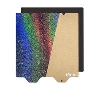 Placa de construcción PEY mejorada de 120 x 120 mm para plataforma de impresora 3D Voro 3D: PEY suave y colorida, PEI de doble cara, hoja de acero PEI con adhesivo extraíble para Voro 0.2